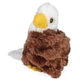 thumbnail image 3 of Wild Republic Huggers Bald Eagle Plush Toy, Slap Bracelet, Stuffed Animal, Kids Toys, 8 Inches, 3 of 5