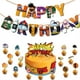 thumbnail image 5 of Decoración de fiesta de cumpleaños de Dragon Ball, globos de Son Goku, vajilla, platos de papel, servilletas, vasos, suministros para fiestas, juguetes para regalo de niño, 5 of 5