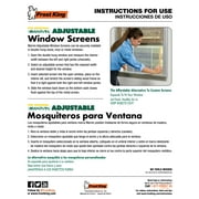 Frost King® AWS1537/6W W.B. Marvin Adjustable Window Screen, 15 High with Wood Frame, Fits Windows 21 - 37 Wide