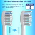 thumbnail image 2 of Replacement Heads for WaterPik Sonic Fusion SF-01/SF-02/SF-03/SF-04,Replacement Brush Heads Compatible with WaterPik Sonic Fusion 2.0 Flossing Toothbrush with Cover, 2 of 3