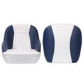 thumbnail image 7 of Boat Seat with Armrests,Flip-Up Captain Boat Seat for Fishing/Pontoon Boats,Captains Bucket Seat,Waterproof Boat Captain Chair Aluminum Hinges Stainless Steel Screws, 7 of 7