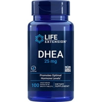 Life Extension, DHEA, 25 mg, hormone balance, memory, bone and muscle support, sexual health, 100 dissolve-in-mouth tablets