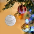 thumbnail image 5 of CuiLiyq Christmas Ball Ornaments, White Foam Christmas Hanging Balls for Xmas Tree DIY Craft Gifts, for Home Holiday Wedding Party Decorations (Foam Tennis Ball), 5 of 6
