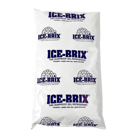 Polar Tech Industries Freezer Pack,16 .,6-1/4" L,6" W,PK8 IB 16