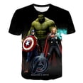 thumbnail image 1 of Camiseta de Hulk para niños, camiseta de verano con dibujos animados para niñas, ropa para niños, camisetas de manga corta de Marvel, ropa para niños para Teens10T zhangyuxiang CONDUJO, 1 of 2