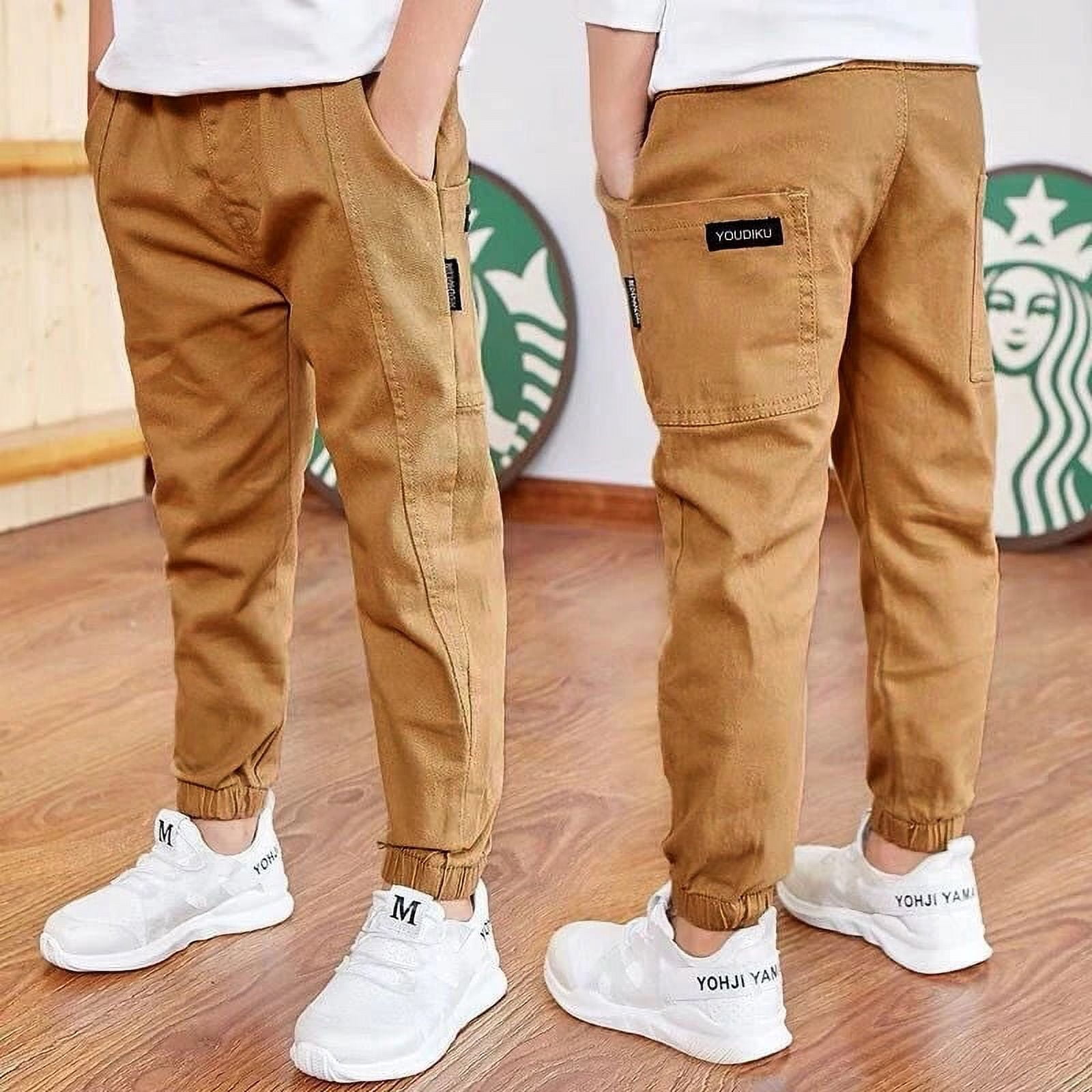 Spring Autumn Cotton Boys Pants Children Trousers Casual Kids Sports Pants  3 4 5 6 7 8 9 10 11 12 13 Years Teenager Boys Clothes - Walmart.com