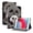 Panda, variant on ELEHOLD Case For iPad mini 5th/4th/3rd/2nd/1st Gen 7.9-inch, Stylish Pattern Shockproof PU Leather Kickstand Magnetic Slim Shockproof Case With Card Slots,Panda