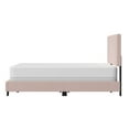 thumbnail image 2 of Reece Channel Stitched Upholstered King Bed, Light Pink, by Hillsdale Living Essentials, 2 of 20