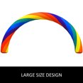 thumbnail image 3 of VEVOR Inflatable Rainbow Arch 26ftx10ft (8x4m) w/ 350W Motor Advertising/Party Supplies/Event Decorations/Inflatable Products, 3 of 9