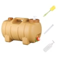 thumbnail image 2 of Contenedor de agua con grifo, contenedor de almacenamiento de agua, barril de , apto para uso alimentario, para camping, barbacoa, supervivencia,, 2 of 8