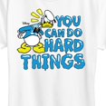 thumbnail image 3 of Disney - You Can Do Hard Things - Women's Short Sleeve Graphic T-Shirt, 3 of 5