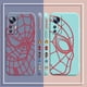 thumbnail image 5 of Case For Xiaomi 13 12 12S 11 11T 10 10S 9 9SE 8 8SE Pro Ultra Lite Colour Simple Liquid Silicone Case Marvel Spider-Man RED Line, 5 of 5