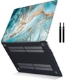 thumbnail image 3 of Hard Case for 2020-2019 Released MacBook Pro 16" with XDR Display Touch ID Type C Cable Tie Model: A2141 Marble 52, 3 of 5