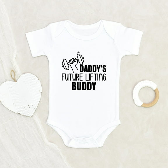 Newbabywishes - Cute Daddy's Soon Lifting Partner Baby Clothes for Boys and Girls - Baby Clothing