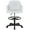 White, variant on VECELO Ergonomic Desk Chair with Armrests, Height Adjustable PU Leather Office Chair, Computer Chair with Footrest Ring, White