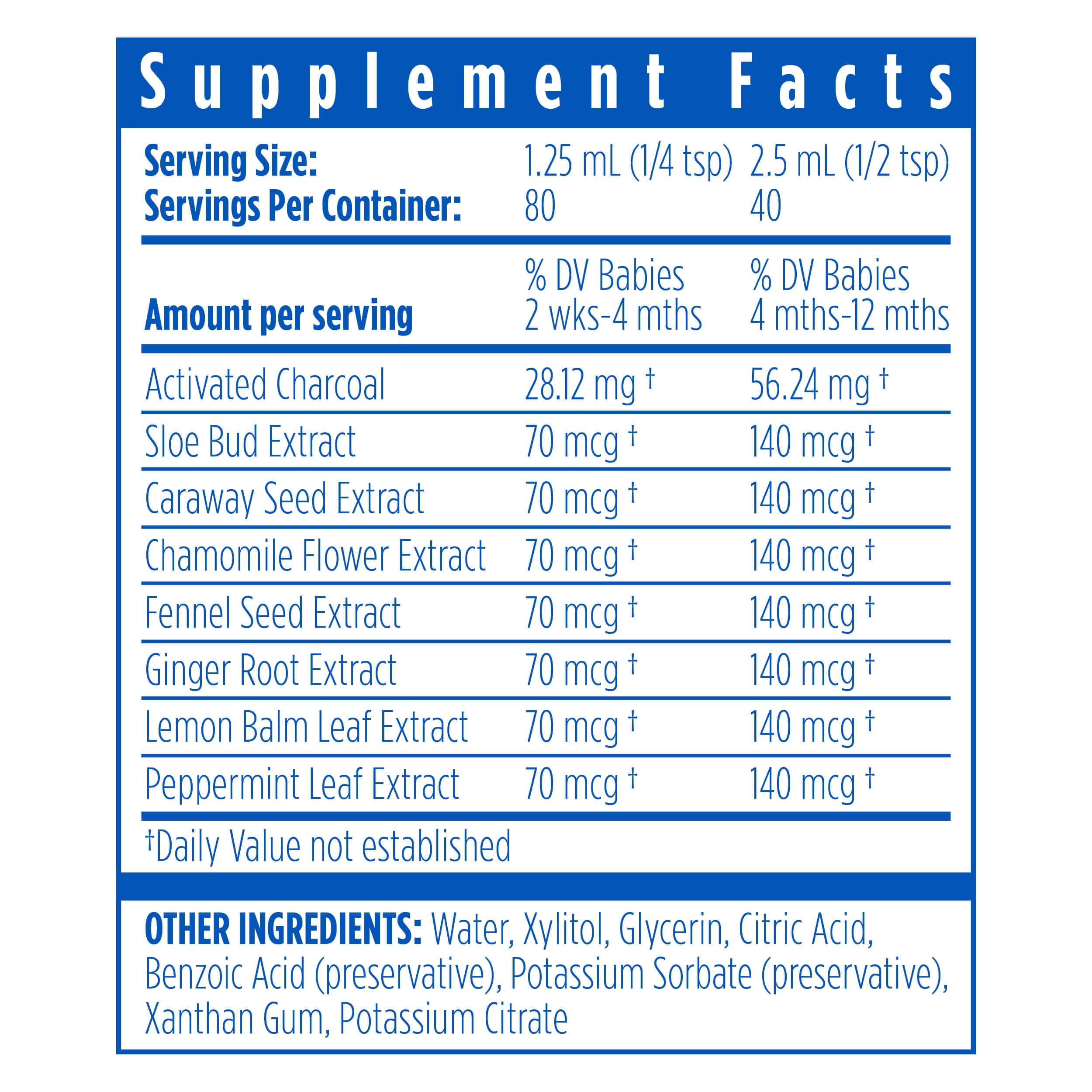 DrKids Fussy Baby Liquid Dietary Supplement, Gripe Water Alternative, 3.4 Fl. Oz. (100 ml)