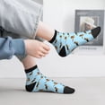 thumbnail image 5 of Goofa German Shepherd Dog Pattern Non Slip Socks with Grips for Elderly, Crew Socks Yoga Hospital Socks Cushioned Sole Gripper Socks for Men Women, 5 of 5