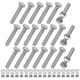 thumbnail image 1 of Kit de tornillos de cabeza hexagonal Uxcell de 20 piezas con tuercas, arandelas planas y de bloqueo M6x35mm, 1 of 1