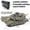 MK, variant on Tank Model KIT Building Blocks Military Series Main Battle Tank M1A2 T90 Leopard Challenger Model Toys For Boy Xmas Gift
