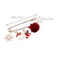 thumbnail image 2 of 3pcs Christmas Brooch Shawl Safety Pin Brooch Pin Lapel Pin Clothing Accessory, 2 of 8