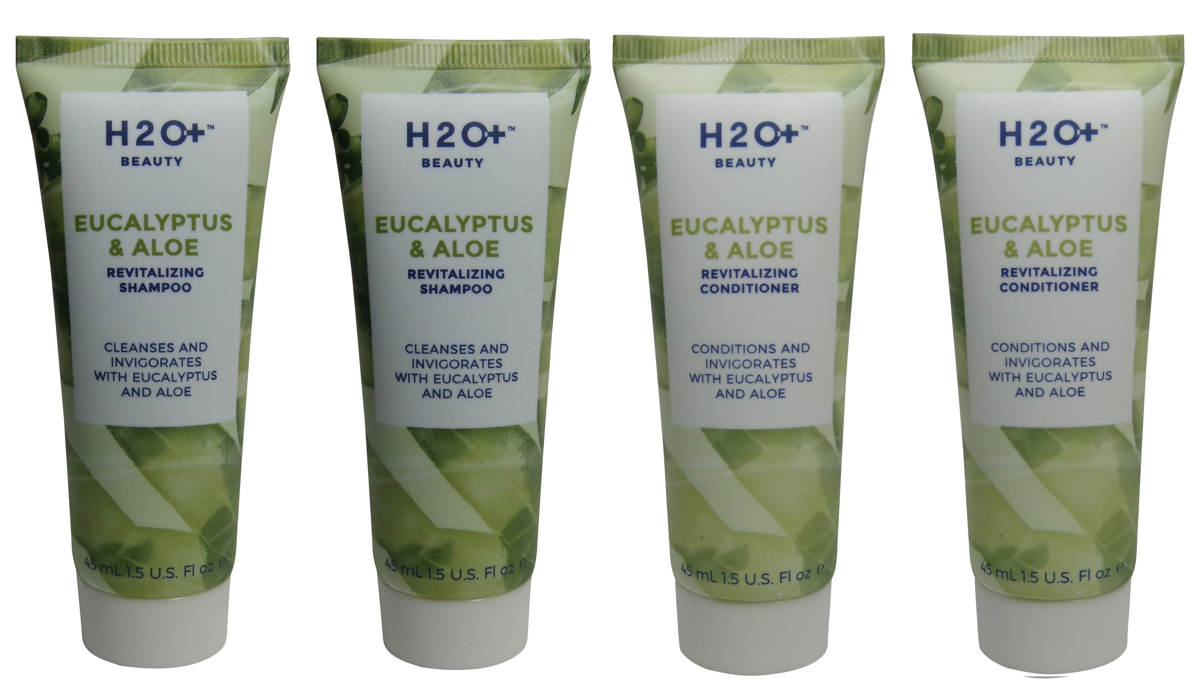 H2O Plus Eucalyptus & Aloe Shampoo & Conditioner lot of 4 (2 of each) 1