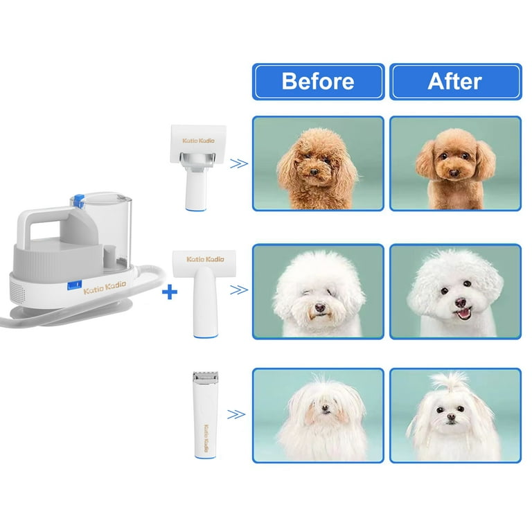 Neakasa P2 Pro Dog Grooming Kit, 10.5KPa Pet Grooming Vacuum Suction, 5 Pet  Grooming Tools with Storage Dock, 2L Easy-Empty Dustbin for Dogs/Cats/Other  Animals 