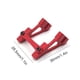 thumbnail image 2 of Control remoto de ala trasera de metal 1:10 Crawler Toy Vehicle Tail Repuestos fijos Modificación Mantenimiento Reparación Accesorios Rojo Inevent FN009883-02, 2 of 7