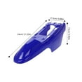thumbnail image 2 of WHAMVOX Motorbike Frame Fairings Fairing Accessory Plastic Blue Protection Offroad Riding 1Pack, 2 of 8