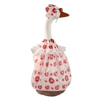 geerera Porch Goose Christmas Costume, Holiday Porch Goose Dress Outfits , for Holiday Decor, Indoor Outdoor Seasonal Display