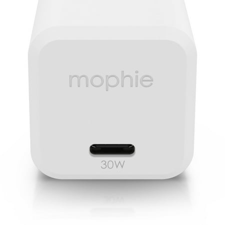 mophie - Power Adapter USB-C 30W GAN - White