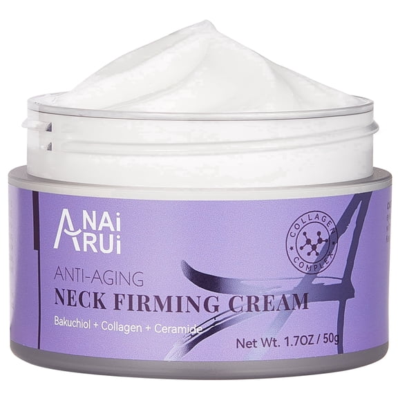 ANAiRUi Neck Firming Cream Skin Tightening Cream for Neck & Décolleté, 1.7 oz