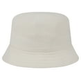 thumbnail image 4 of Women's New Era White Atlanta Braves Chrome Cozy Bucket Hat, 4 of 4