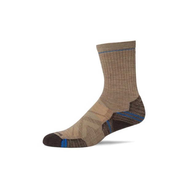 Calcetines Smartwool para Hombre Hike con Amortiguación en Fossil Talla Grande