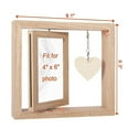 thumbnail image 3 of Lefu Rotating Floating For 360 Degrees Photo Frame Happy Anniversary Photo Display, 3 of 7