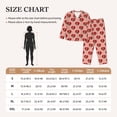 thumbnail image 4 of Sikiie Basset hound dog with paw Pajamas Set Long Sleeve Sleepwear Womens Button Down Nightwear Pj Sets-Large, 4 of 7