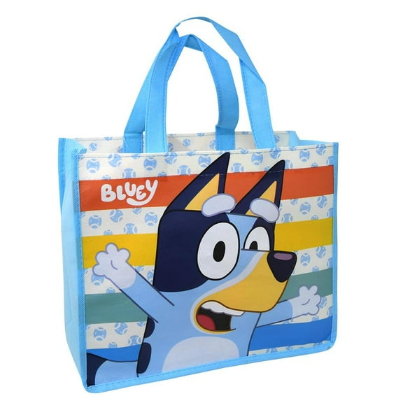 Bluey Medium Eco Friendly Non Woven Tote Bag with Hangtag- 2 PCS