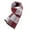 Wine, variant on Winter Scarfs for Men Classic Plaid Scarfs Thicken Soft Cotton Scarf Long Wrap Thermal Comfy Scarfs