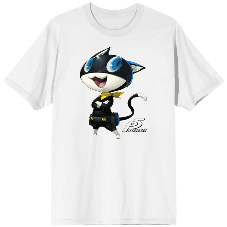 forbandelse marionet Stejl Morgana Persona 5 Logo Men's White T-Shirt-XL - Walmart.com