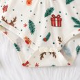 thumbnail image 6 of WUANDIXFA Baby Boy Christmas Outfit Long Sleeve Shirts Pants and Hat Holiday Party Cute Print Fall Winter Clothes,Green,9-12 Months, 6 of 7