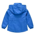 thumbnail image 4 of Vedolay Kids Coat 2023 Toddler Hood Thick Warm Winter Outerwear Snowsuit Coat Blue,140, 4 of 4