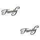 thumbnail image 4 of Bewildely Recuerdos de la familia Bendiciones Carta Adhesivo de pared de madera Letrero colgante de madera Palabra DIY Decoración de la barra Type1 NO1, 4 of 6
