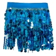 thumbnail image 4 of Blusa informal de poliéster con lentejuelas y borlas para danza del vientre, para mujer, estilo indio, para glúteos, 4 of 8