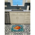 thumbnail image 3 of Sea Shell Machine Washable Memory Foam Mat, 3 of 4