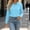 #16Light Blue, variant on Byworldtasic Women's Polo Shirts Long Sleeve Golf Polo V Neck Workout Tops UPF 50 Quick Dry Tennis Athletic Shirts