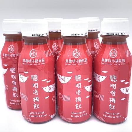 Smart RosellePlum SmartDrink 280mlx6bottle林聰明洛梅飲洛神花山楂烏梅湯飲料