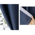 thumbnail image 4 of Yipa Blackout Curtains Set of 2, Self Adhesive Thermal Insulated Blackout Window Curtain Panel Pair, Energy Efficient Curtain Draperies for Privacy (Navy Blue, W 27.56 x H 39.37), 4 of 4