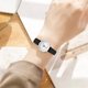 thumbnail image 5 of Reloj de cuarzo de moda para hombre, diseño calado, caja de aleación, correa de cuero, reloj de pulsera informal de negocios, reloj de aleación., 5 of 6