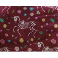 thumbnail image 4 of oneOone Cotton Flex Light Pink Fabric Skull Sewing Material Print Fabric By The Yard 40 Inch Wide, 4 of 4