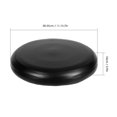 thumbnail image 7 of Round Elastic PU Leather Stool Cover Synthetic Bar Stool Seat Cover Slipcover Dinning Chair Cover--Black, 7 of 7
