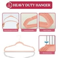 thumbnail image 3 of Lux Decor Collection Non-Slip Velvet Hangers for Clothes 50 pack, Pink, 3 of 10
